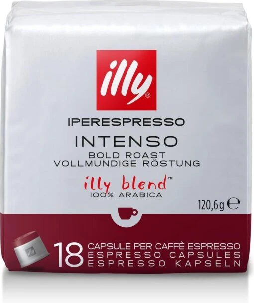 Illy - Iperespresso Koffie Home Intenso 6 X 18 Capsules -Koffiebenodigdheden Winkel