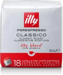 Illy - Iperespresso Koffie Home Classico 6 X 18 Capsules -Koffiebenodigdheden Winkel 1010x1200