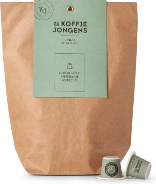 De Koffiejongens - Grootverpakking Lungo Extra Forte - 200 Nespresso Koffiecups -Koffiebenodigdheden Winkel