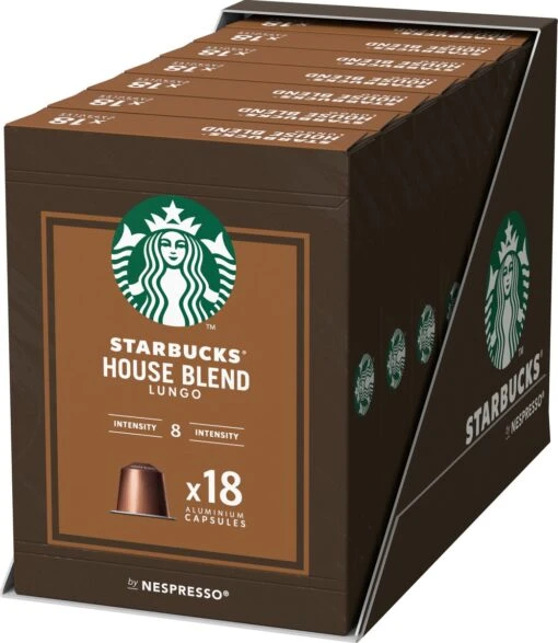 Starbucks By Nespresso Capsules Medium House Blend - 7 Doosjes à 18 Koffiecups -Koffiebenodigdheden Winkel 1043x1200 3