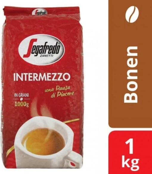 Segafredo Intermezzo - 1 Kg -Koffiebenodigdheden Winkel