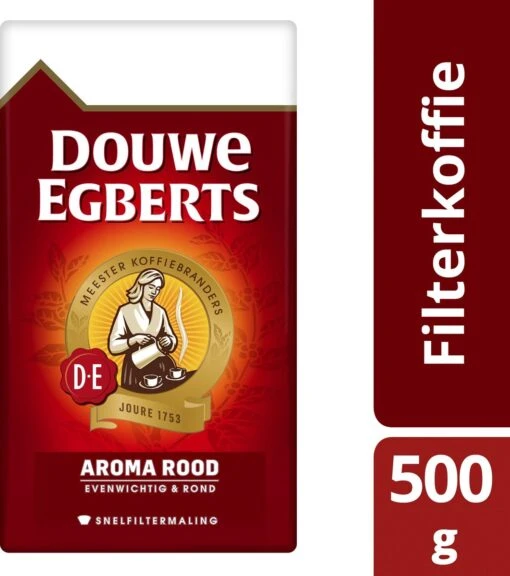 Dou­we Eg­berts - Aro­ma Rood Snel­fil­ter - 500g -Koffiebenodigdheden Winkel