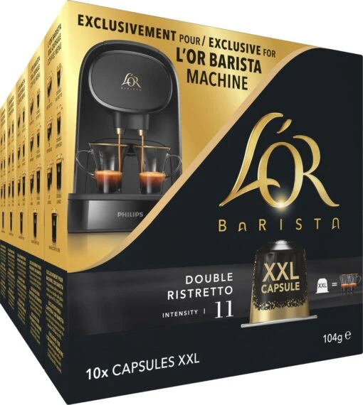 L'OR BARISTA XXL Ristretto (11) - 5 X 10 Koffiecups -Koffiebenodigdheden Winkel 1074x1200 2