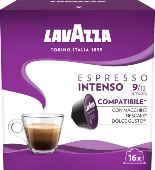 Lavazza Espresso Intenso Capsules - Geschikt Voor Dolce Gusto Apparaat - 16 Stuks X3 -Koffiebenodigdheden Winkel 1095x1200 1