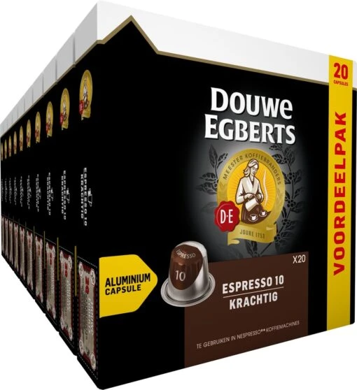 Douwe Egberts Espresso Krachtig Koffiecups - Intensiteit 10/12 - 10 X 20 Capsules -Koffiebenodigdheden Winkel 1096x1200 2