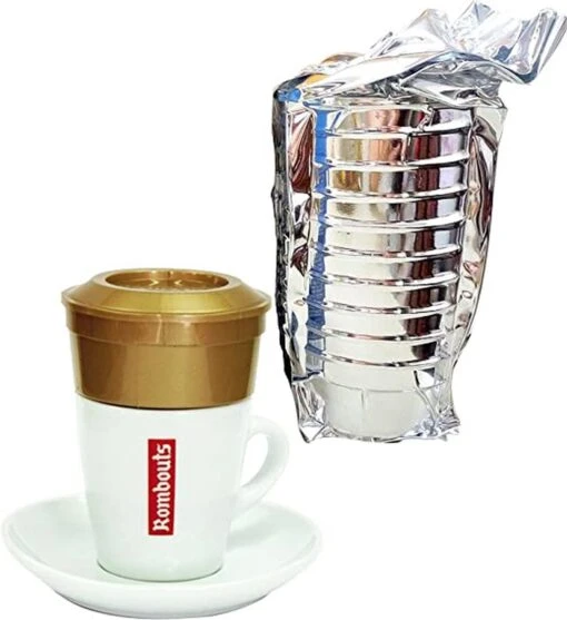 Rombouts - Filter Koffie - Coffee - Filter Dessert - Horeca - 12x10 Stuks -Koffiebenodigdheden Winkel