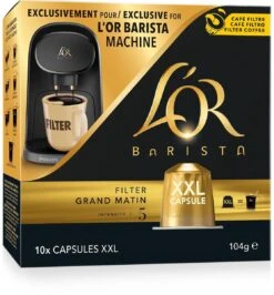 L'OR BARISTA XXL Filter Grand Matin (5) - 5 X 10 Koffiecups -Koffiebenodigdheden Winkel 1115x1200