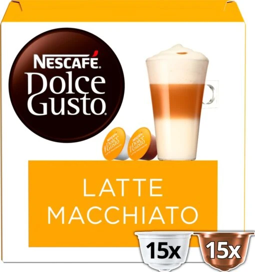 Nescafé Dolce Gusto Latte Macchiato Capsules - 90 Koffiecups -Koffiebenodigdheden Winkel 1124x1200 1