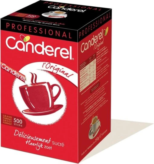 Zoetstofsticks Canderel 0 - 5gram 500 Stuks -Koffiebenodigdheden Winkel 1128x1200 5