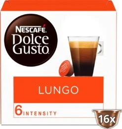 NESCAFÉ Dolce Gusto Lungo Koffie - 3 X 16 Cups -Koffiebenodigdheden Winkel 1132x1200