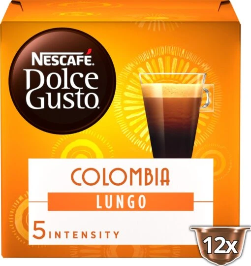 Nescafé Dolce Gusto Absolute Origins Colombia Lungo Capsules - 36 Koffiecups - GB-ORG-05 -Koffiebenodigdheden Winkel 1134x1200 1