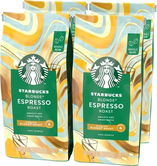 Starbucks Blonde Espresso Roast Koffiebonen - 4 Zakken à 450 Gram -Koffiebenodigdheden Winkel 1135x1200 2