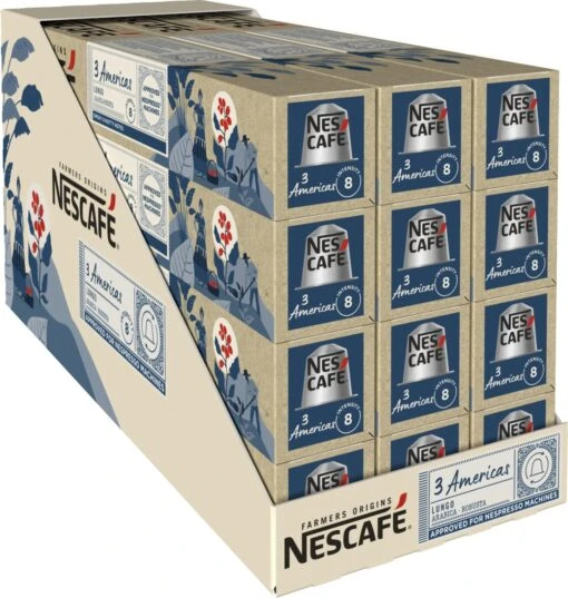 Nescafé Farmers Origins 3 Americas Lungo Capsules - 120 Koffiecups -Koffiebenodigdheden Winkel 1139x1200 4