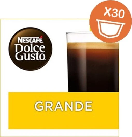 Nescafé Dolce Gusto Grande - 30 Stuks -Koffiebenodigdheden Winkel