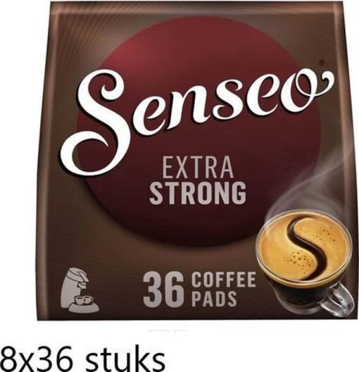 Senseo Base Extra Strong Koffiepads - 8 X 36 Pads -Koffiebenodigdheden Winkel 1160x1200 4