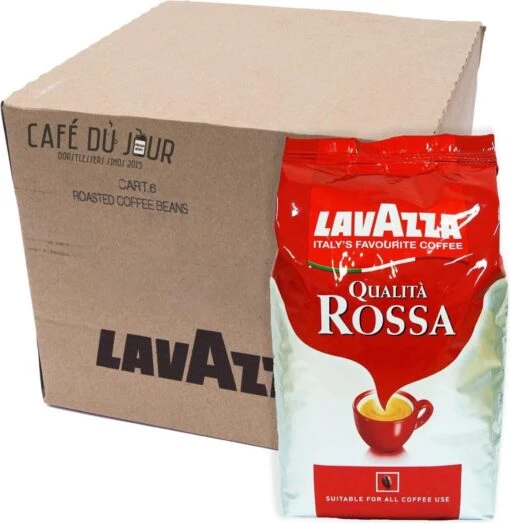 Lavazza Qualita Rossa Koffiebonen - 6x1KG -Koffiebenodigdheden Winkel 1171x1200 2