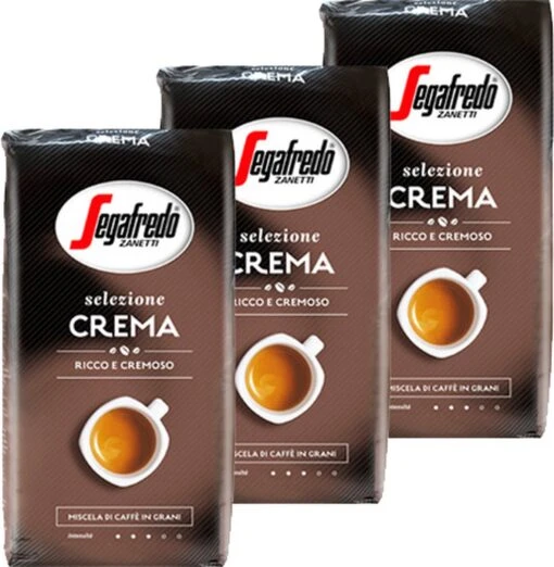 Segafredo Selezione Crema - Koffiebonen - 3 X 1 Kg -Koffiebenodigdheden Winkel 1173x1200 3