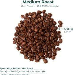 Soolong Sense Oost Timor Nr1000 Koffiebonen Smooth Lacau - Speciality Koffie Arabica Medium Roast Met Rijke Kruidige Smaak Met Heerlijke Ondertonen Van Karamel - Zak 250gram -Koffiebenodigdheden Winkel 1174x1200