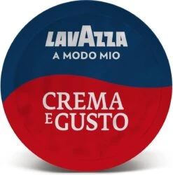 LAVAZZA A Modo Mio Crema E Gusto – 16 Cups -Koffiebenodigdheden Winkel 1185x1200 1