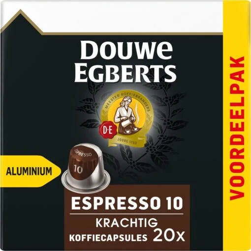 Douwe Egberts Espresso Krachtig Koffiecups - Intensiteit 10/12 - 10 X 20 Capsules -Koffiebenodigdheden Winkel 1198x1200 14