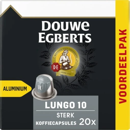 Douwe Egberts Lungo Sterk (10) - 10 X 20 Koffiecups -Koffiebenodigdheden Winkel 1198x1200 8