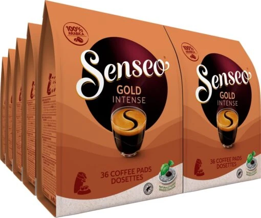 Senseo Gold Intense Koffiepads - 7/9 Intensiteit - 4 X 36 Pads -Koffiebenodigdheden Winkel 1200x1000 1