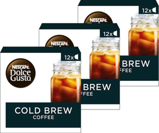 Nescafé Dolce Gusto Cold Brew Capsules - Ijskoffie - 36 Koffiecups -Koffiebenodigdheden Winkel