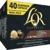 L'OR Espresso Forza Koffiecups - Intensiteit 9/12 - 4 X 40 Capsules -Koffiebenodigdheden Winkel 1200x1020