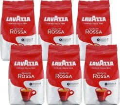 Lavazza Qualita Rossa Koffiebonen - 6x1KG -Koffiebenodigdheden Winkel 1200x1048