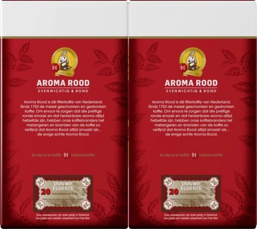 Douwe Egberts Aroma Rood Filterkoffie - Dubbelpak 6 X 1000 Gram -Koffiebenodigdheden Winkel 1200x1068 2