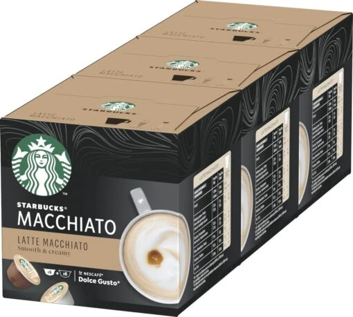 Nescafé Koffiecups Dolce Gusto Starbucks Latte Macchiato 18 Cups (3x6) -Koffiebenodigdheden Winkel 1200x1081 3