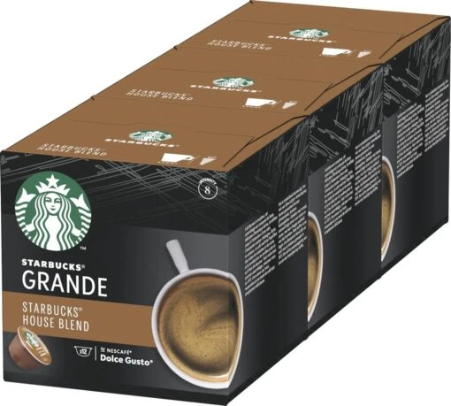 Starbucks By Dolce Gusto House Blend Medium Roast Capsules - 36 Koffiecups -Koffiebenodigdheden Winkel 1200x1081 4