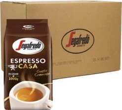 Segafredo Espresso Casa Koffiebonen - 8 X 1 Kg -Koffiebenodigdheden Winkel 1200x1086