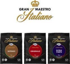 Gran Maestro Italiano – Extra Forte - Koffiepads - Senseo Compatibel Pads – Krachtig En Karakteristiek - 6 X 36 Pads -Koffiebenodigdheden Winkel 1200x1094 2