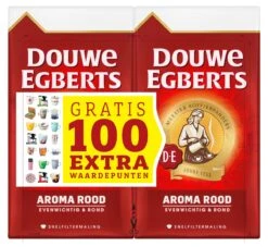 Douwe Egberts Aroma Rood Filterkoffie - Dubbelpak 6 X 1000 Gram -Koffiebenodigdheden Winkel 1200x1102