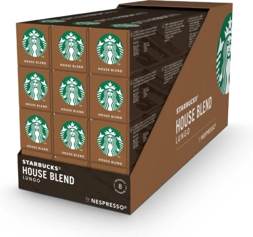 Starbucks By Nespresso House Blend Medium Roast Capsules - 120 Koffiecups -Koffiebenodigdheden Winkel 1200x1122 1