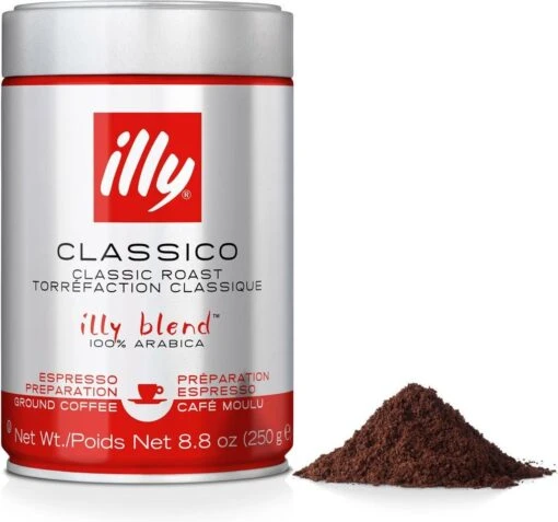 Illy Classico Gemalen Koffie - 6 X 250 Gram -Koffiebenodigdheden Winkel 1200x1122 6