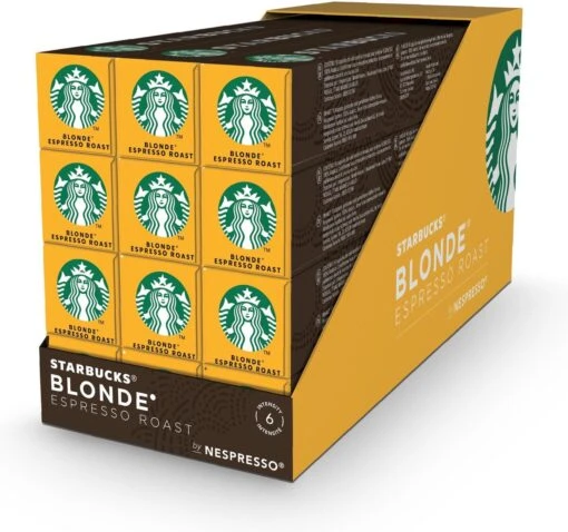 Starbucks By Nespresso Blonde Espresso Roast Capsules - 120 Koffiecups -Koffiebenodigdheden Winkel