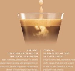 Nescafé Dolce Gusto Cortado Espresso Macchiato Capsules - 90 Koffiecups -Koffiebenodigdheden Winkel 1200x1130