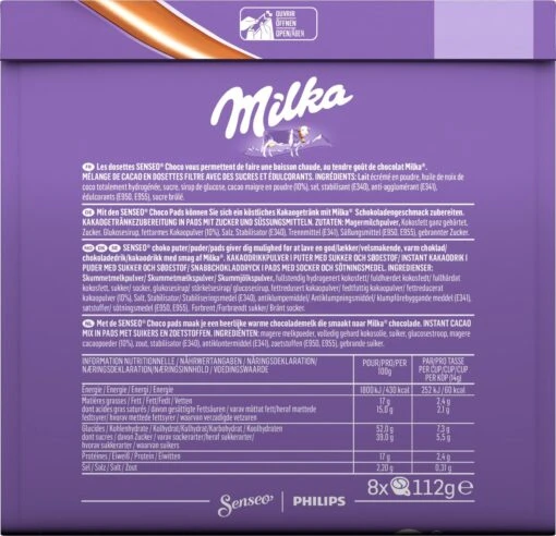 Senseo Milka Pads - 4 X 8 Pads - Warme Chocolademelk -Koffiebenodigdheden Winkel 1200x1158 7