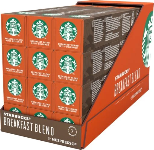 Starbucks By Nespresso Breakfast Blend 120 Koffiecups -Koffiebenodigdheden Winkel 1200x1169 1