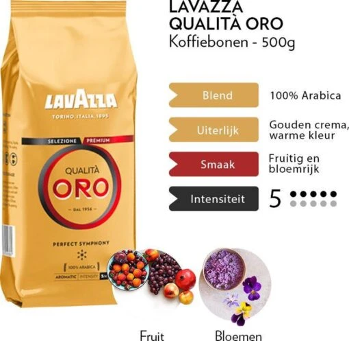 Lavazza Qualità Oro Koffiebonen 6 X 500g -Koffiebenodigdheden Winkel 1200x1170 1