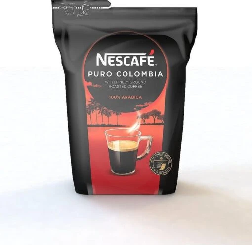 Nescafé Puro Colombia Instant Koffiebonen - 12 X 500 Gram -Koffiebenodigdheden Winkel