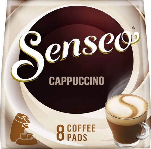 Senseo Cappuccino Koffiepads - 2/9 Intensiteit - 10 X 8 Pads -Koffiebenodigdheden Winkel 1200x1181 3