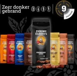 Douwe Egberts Espresso Koffiebonen - 4 X 500 Gram -Koffiebenodigdheden Winkel 1200x1183 1