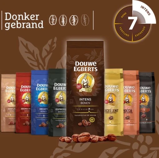 Douwe Egberts Intens Koffiebonen - 4 X 500 Gram -Koffiebenodigdheden Winkel 1200x1194 1