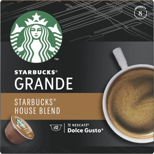 Starbucks By Dolce Gusto House Blend Medium Roast Capsules - 36 Koffiecups -Koffiebenodigdheden Winkel 1200x1195 1