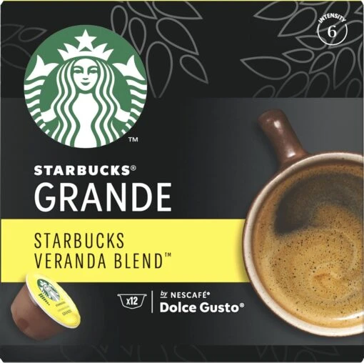 Starbucks By Dolce Gusto Capsules Veranda Grande Blonde Roast - 36 Koffiecups -Koffiebenodigdheden Winkel 1200x1196 1