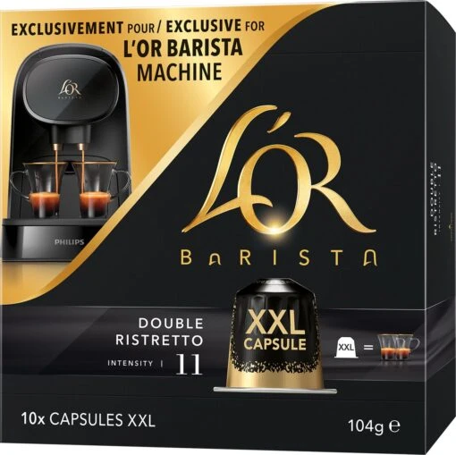 L'OR BARISTA XXL Ristretto (11) - 5 X 10 Koffiecups -Koffiebenodigdheden Winkel 1200x1197 4