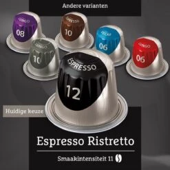 Douwe Egberts Espresso Ristretto (12) - 10 X 20 Koffiecups -Koffiebenodigdheden Winkel 1200x1200 113